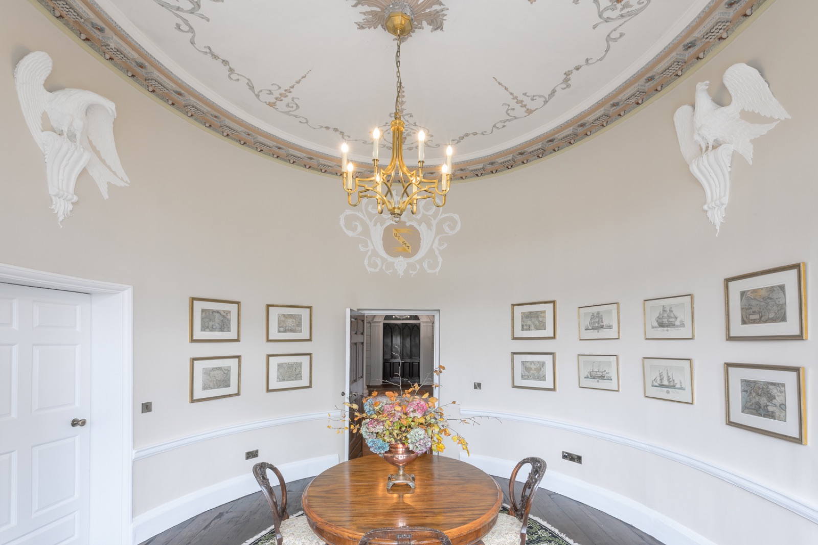 The Georgian entrance